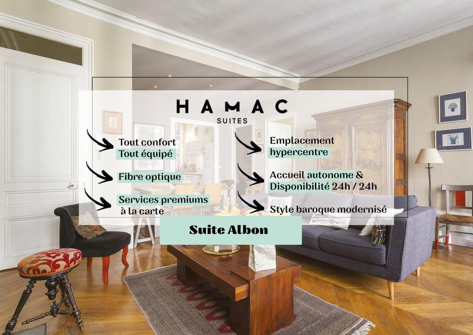 Hamac Suites - Suite Albon Saint Antoine - 4Pers Лион Екстериор снимка